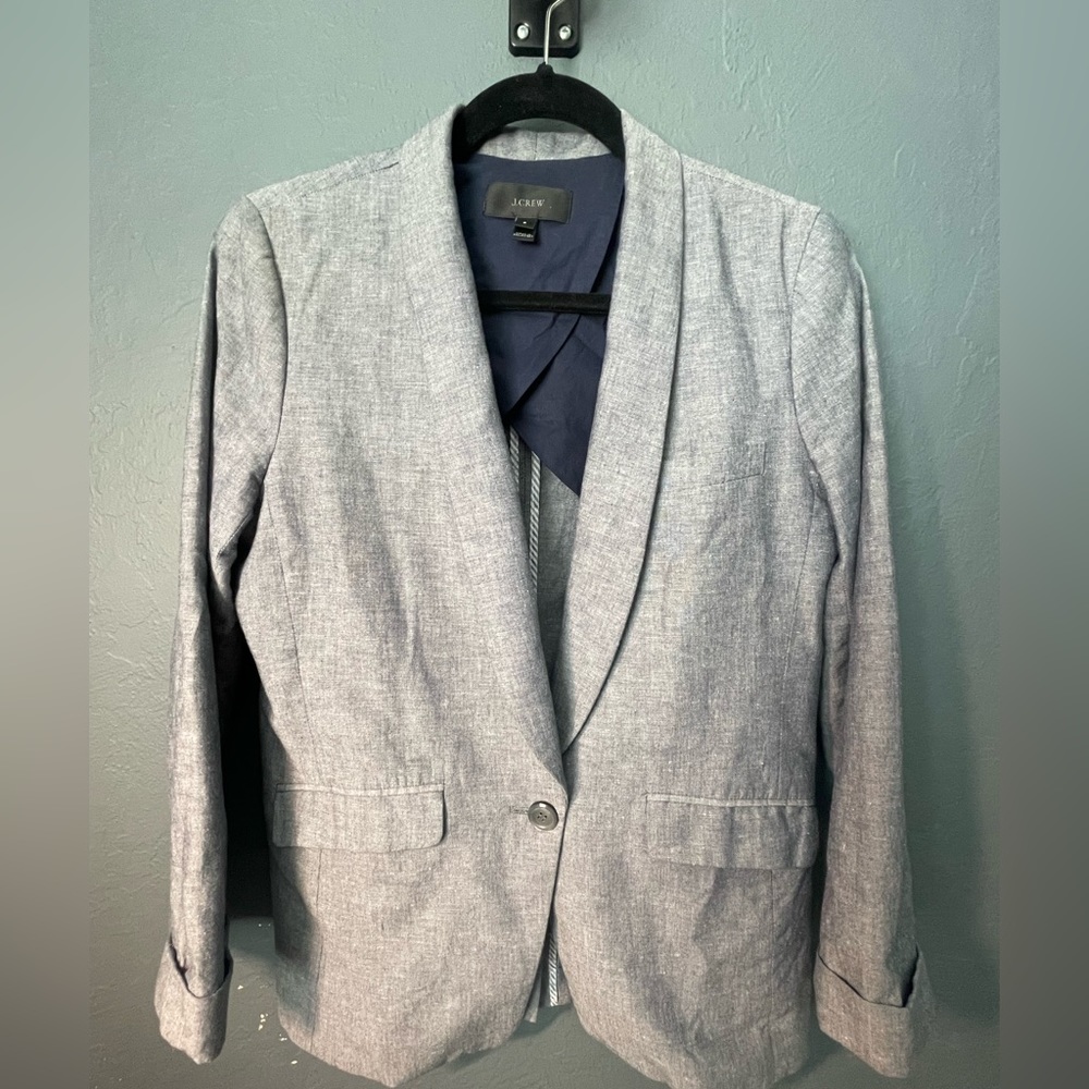 J. Crew gray blazer
